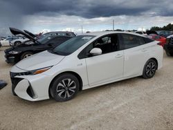 Salvage cars for sale at Arcadia, FL auction: 2017 Toyota Prius Prime