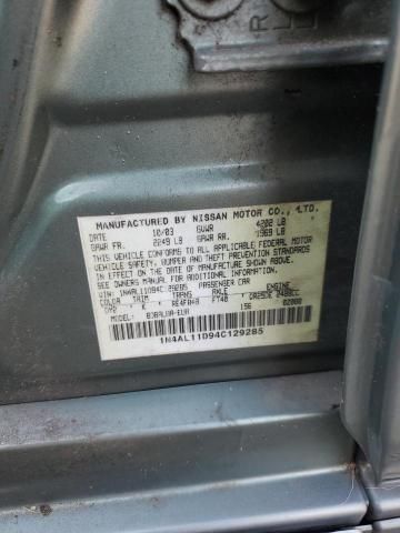 2004 Nissan Altima Base