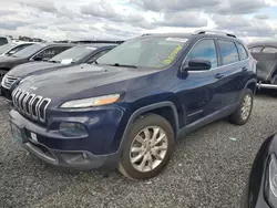 Flood-damaged cars for sale at auction: 2015 Jeep Cherokee Limited