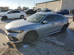 Salvage cars for sale at Haslet, TX auction: 2022 Honda Civic LX