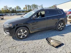 Salvage cars for sale at Spartanburg, SC auction: 2019 Jeep Cherokee Limited