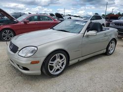 Salvage cars for sale at Arcadia, FL auction: 2002 Mercedes-Benz SLK 32 AMG Kompressor