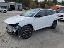 Salvage cars for sale from Copart Mendon, MA: 2024 Hyundai Tucson N Line