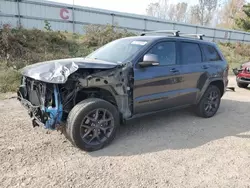 Jeep salvage cars for sale: 2021 Jeep Grand Cherokee Limited