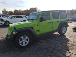 Salvage cars for sale at Rogersville, MO auction: 2021 Jeep Wrangler Unlimited Sport