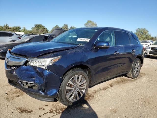 2016 Acura MDX Technology