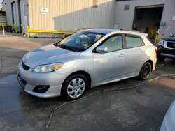 Salvage cars for sale at New Orleans, LA auction: 2009 Toyota Corolla Matrix S