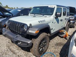 Carros salvage para piezas a la venta en subasta: 2024 Jeep Wrangler Sport