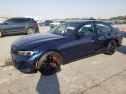 Salvage cars for sale at Grand Prairie, TX auction: 2023 BMW 330XI