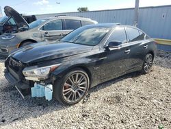 Salvage cars for sale at Franklin, WI auction: 2019 Infiniti Q50 RED Sport 400