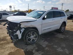 Salvage cars for sale at Chicago Heights, IL auction: 2022 Jeep Grand Cherokee Limited