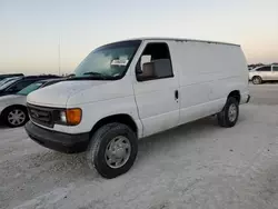 Ford salvage cars for sale: 2006 Ford Econoline E250 Van