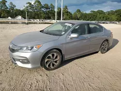 Flood-damaged cars for sale at auction: 2017 Honda Accord EXL