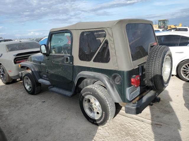 2003 Jeep Wrangler / TJ Sport