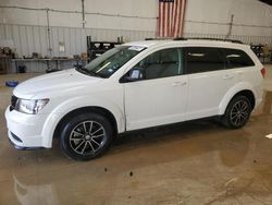 Copart Select Cars for sale at auction: 2017 Dodge Journey SE