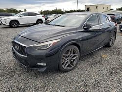 Salvage cars for sale at Riverview, FL auction: 2018 Infiniti QX30 Pure