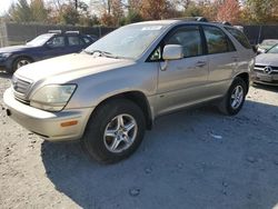 Lexus salvage cars for sale: 2002 Lexus RX 300