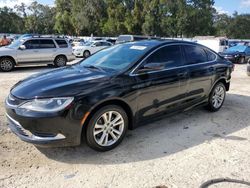 Salvage cars for sale from Copart Ocala, FL: 2016 Chrysler 200 Limited