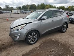 Salvage cars for sale from Copart Chalfont, PA: 2015 Hyundai Tucson Limited