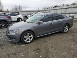 2013 Volkswagen Passat SE en venta en Arlington, WA