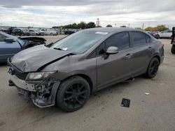 Salvage cars for sale at Nampa, ID auction: 2013 Honda Civic LX