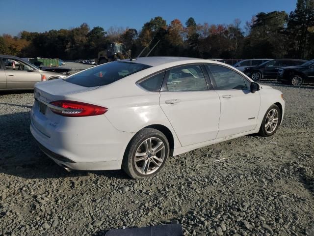 2018 Ford Fusion SE Hybrid