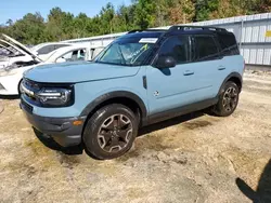 Salvage cars for sale at Midway, FL auction: 2022 Ford Bronco Sport Outer Banks