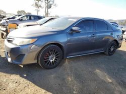 Salvage cars for sale from Copart San Martin, CA: 2012 Toyota Camry Base