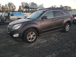 Salvage cars for sale at auction: 2016 Chevrolet Equinox LT