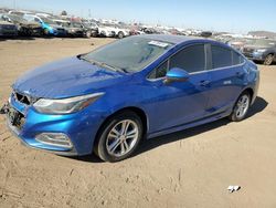 Vehiculos salvage en venta de Copart Cleveland: 2017 Chevrolet Cruze LT