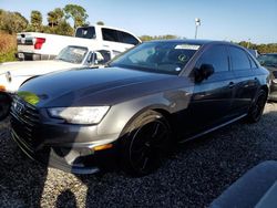 Salvage cars for sale at Riverview, FL auction: 2019 Audi A4 Premium Plus