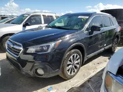 Salvage cars for sale at Riverview, FL auction: 2018 Subaru Outback Touring