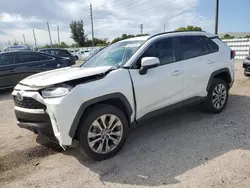 Toyota rav4 xle Premium salvage cars for sale: 2021 Toyota Rav4 XLE Premium