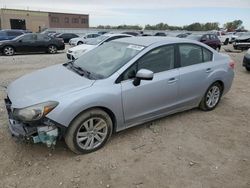 Salvage cars for sale at Kansas City, KS auction: 2016 Subaru Impreza Premium