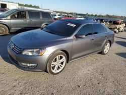 Salvage cars for sale at Gaston, SC auction: 2015 Volkswagen Passat SEL