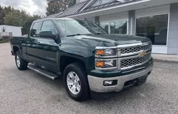 Chevrolet salvage cars for sale: 2015 Chevrolet Silverado K1500 LT