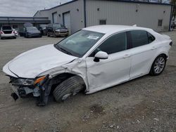 Toyota salvage cars for sale: 2021 Toyota Camry LE