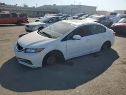 Salvage cars for sale at Martinez, CA auction: 2015 Honda Civic EXL