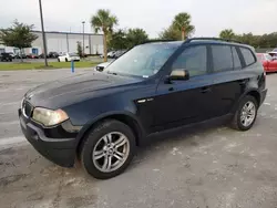 Flood-damaged cars for sale at auction: 2004 BMW X3 3.0I