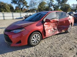 Salvage cars for sale at auction: 2017 Toyota Corolla L