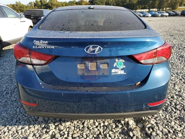 2016 Hyundai Elantra SE