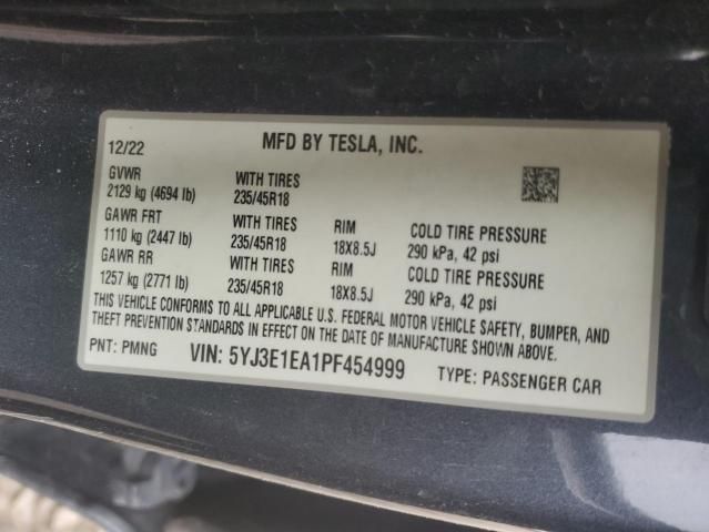 2023 Tesla Model 3