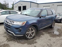 2018 Ford Explorer Limited en venta en Savannah, GA