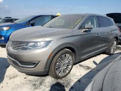 Flood-damaged cars for sale at auction: 2016 Lincoln MKX Reserve