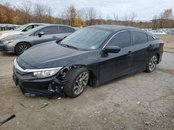 Salvage cars for sale at Marlboro, NY auction: 2017 Honda Civic EX