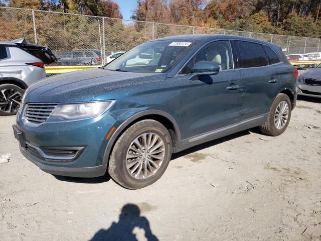 2016 Lincoln MKX Select