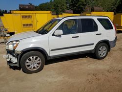 Salvage cars for sale at Gaston, SC auction: 2006 Honda CR-V EX