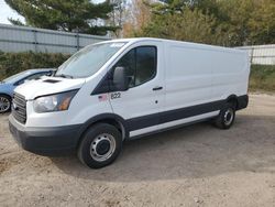 Salvage trucks for sale at Davison, MI auction: 2019 Ford Transit T-250