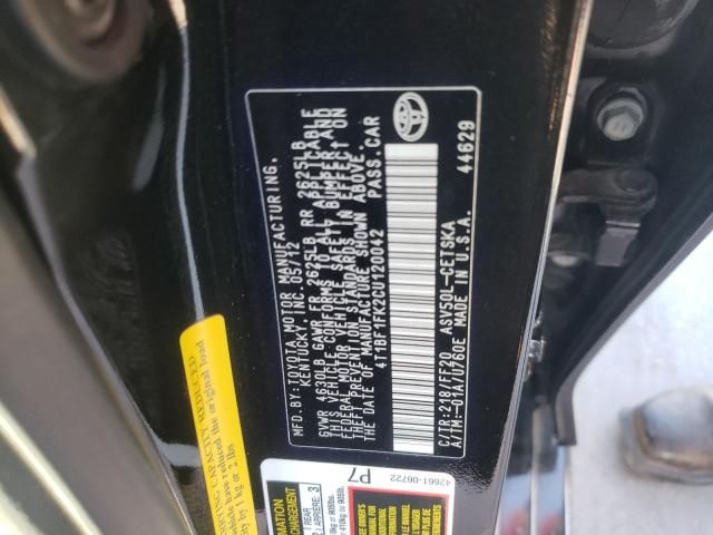 2012 Toyota Camry Base