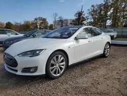 Salvage cars for sale at Central Square, NY auction: 2016 Tesla Model S